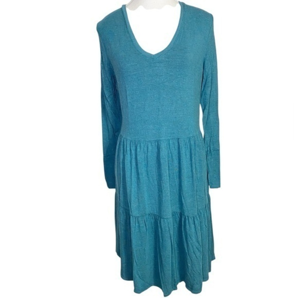 Matilda Jane Long Sleeve Tiered Midi Dress
